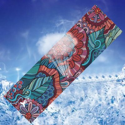 Tapis de Yoga - ProYogaMat™ - Fleurs Bohèmes - Yoga Anvi