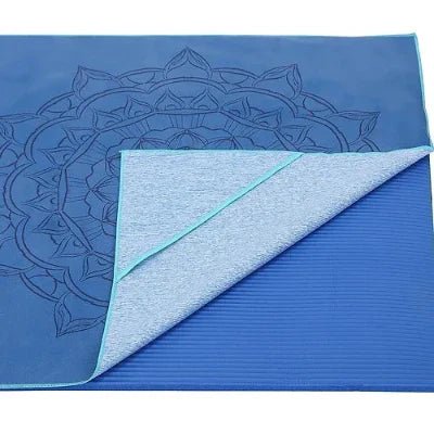 Tapis de Yoga - ProYogaMat™ - Mandala Bleu - Yoga Anvi