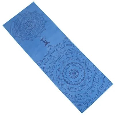 Tapis de Yoga - ProYogaMat™ - Mandala Bleu - Yoga Anvi